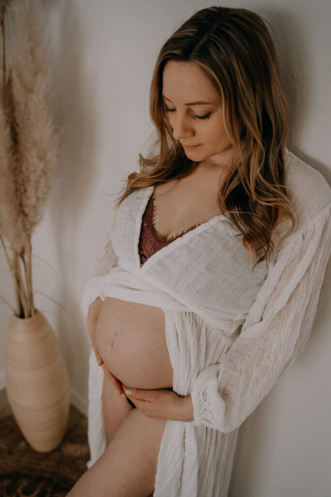 Babybauchfoto Karlsruhe Studio